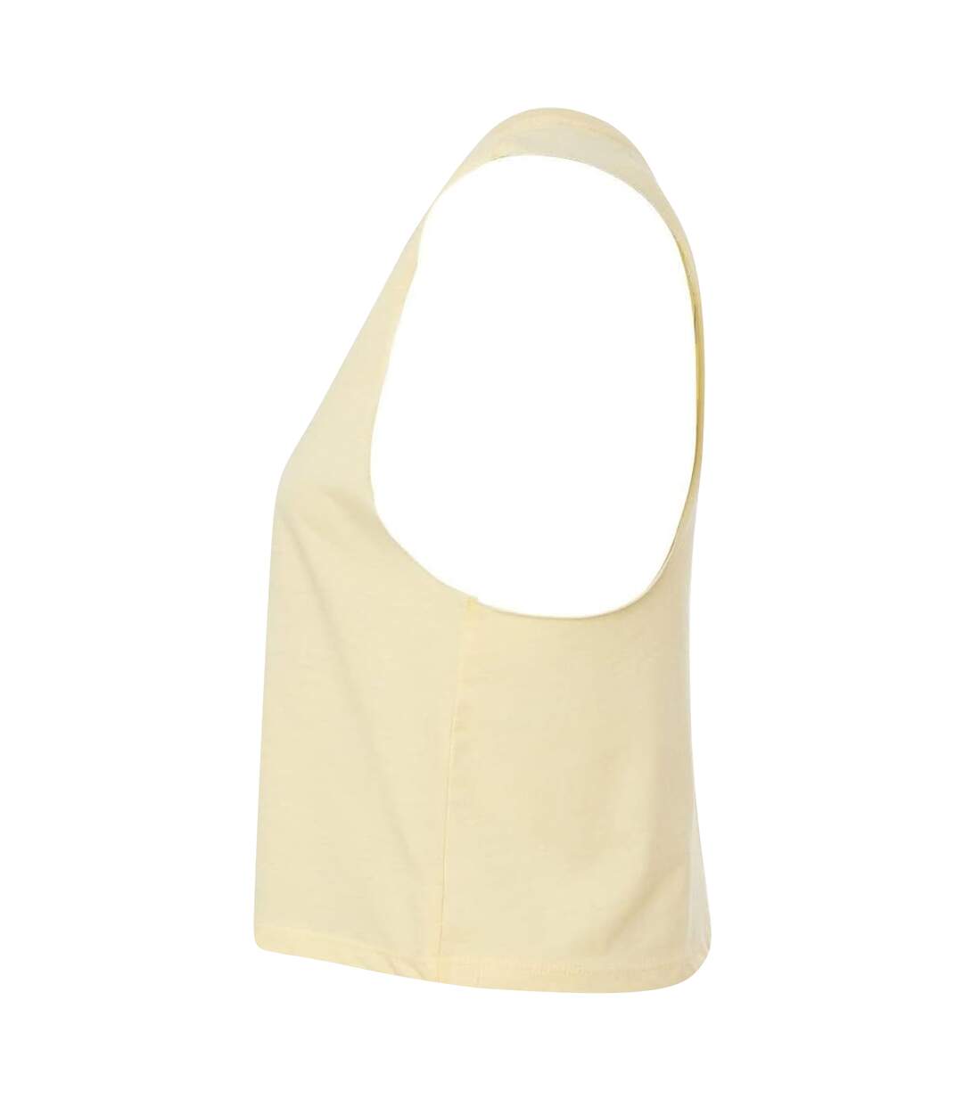 Débardeur Femme Jaune Pâle Chiné Bella + Canvas-3