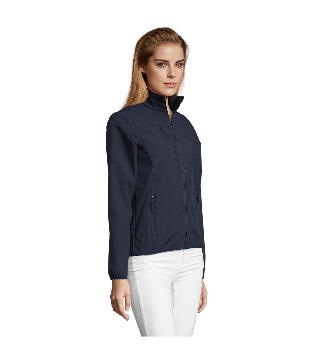 Veste Softshell Radian Femme Bleu Marine SOLS-1