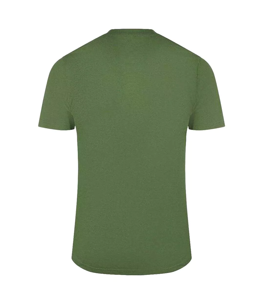 T-shirt Motif Universitaire Homme Vert Cavalli Class-2