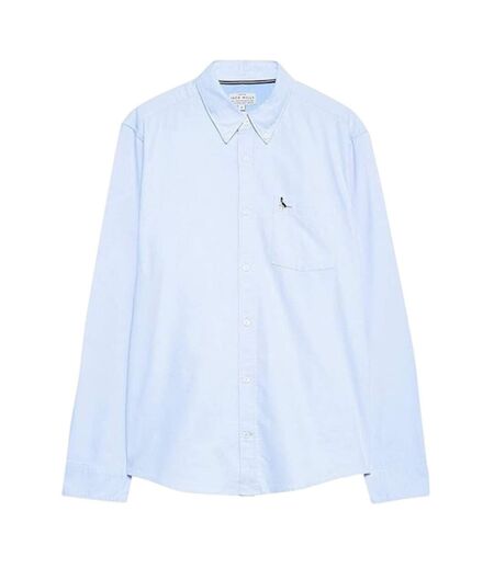 Mens Plain Oxford Shirt Sky Blue Jack Wills