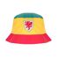 Embroidered Bucket Hat Red Yellow Green FA Wales-1