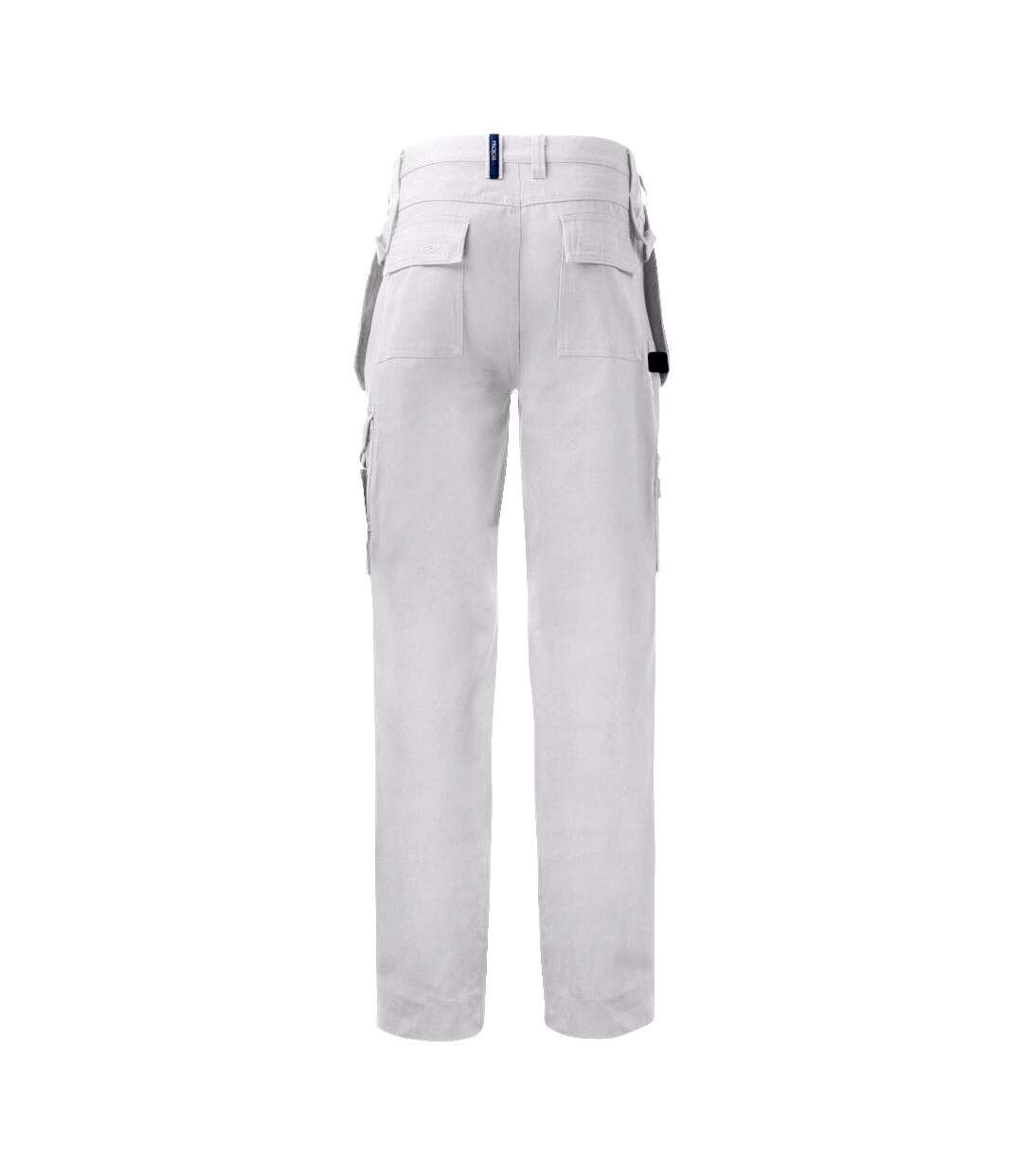 Pantalon cargo homme blanc / noir Projob-2