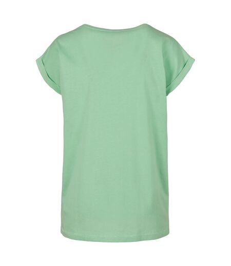 T-shirt Femme Vert Pâle Build Your Brand