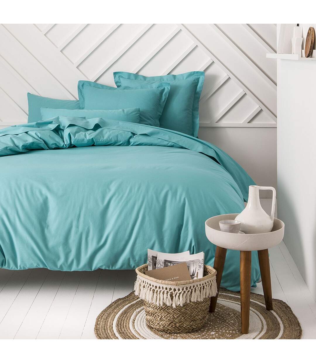 Housse de couette - 100% coton 57 fils - 220 x 240 cm-2