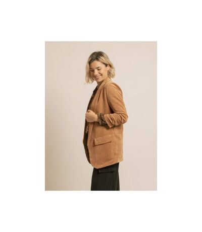 Blazer velours manches froncées UDEXIE - Dona X Lisa