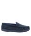 Cotswold Mens Sodbury Suede Moccasin Slippers (Navy) - UTFS8419