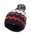 Unisex adult anatola knitted beanie navy Trespass