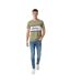 Mens Big Logo Crew Neck T-shirt Silver Sage Jack Wills-1