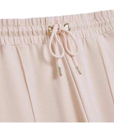 Womens/ladies Pintuck Straight Leg Joggers Pink Ted Baker