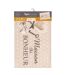 Tapis d'Entrée Imprimé Happiness 40x60cm Beige-5