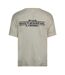 Mens Embroidered Logo T-shirt Gravel Diesel-2
