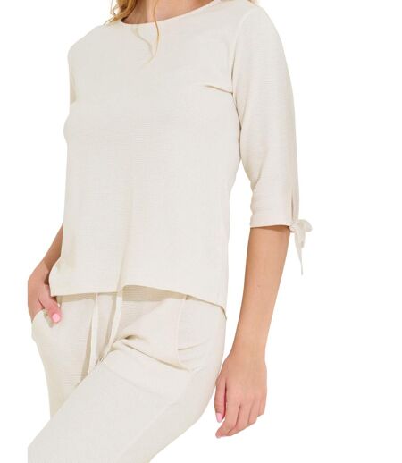 Pyjama pantalon top manches trois-quarts Freely Lisca Cheek