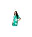 Womens/ladies floral tall flutter midi dress green Dorothy Perkins-4