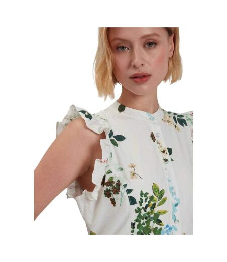 Womens/ladies Giolia Sleeveless Midi Dress White Ted Baker
