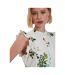 Womens/ladies Giolia Sleeveless Midi Dress White Ted Baker-4
