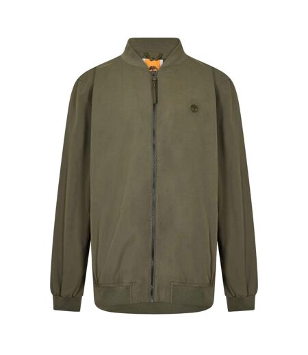 Mens Water Repellent Bomber Jacket Leaf Green Timberland