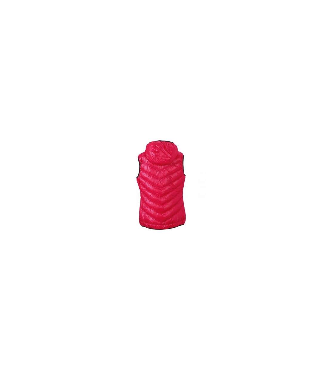 Bodywarmer duvet doudoune sans manches FEMME - JN1061 - rouge magenta