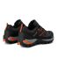 Mens samaris iii low walking shoes granite/blaze orange Regatta