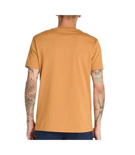 T-Shirt camel homme timberland sleeve