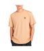 T-Shirt camel homme timberland sleeve badge-1