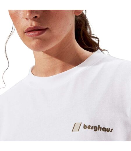 T-shirt Manches Longues Mera Peak Adulte Blanc Berghaus