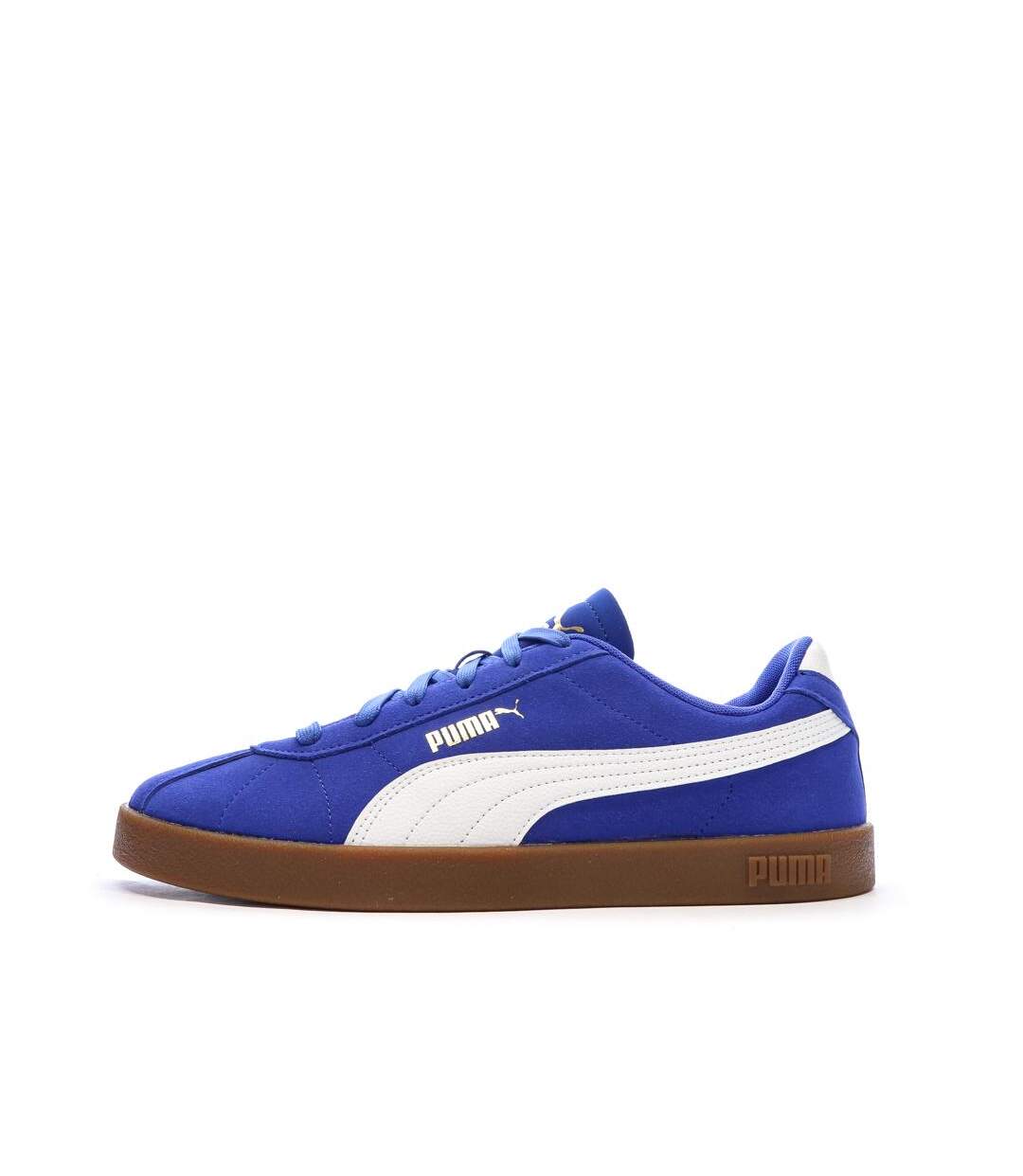 Baskets bleu homme puma club ii-1