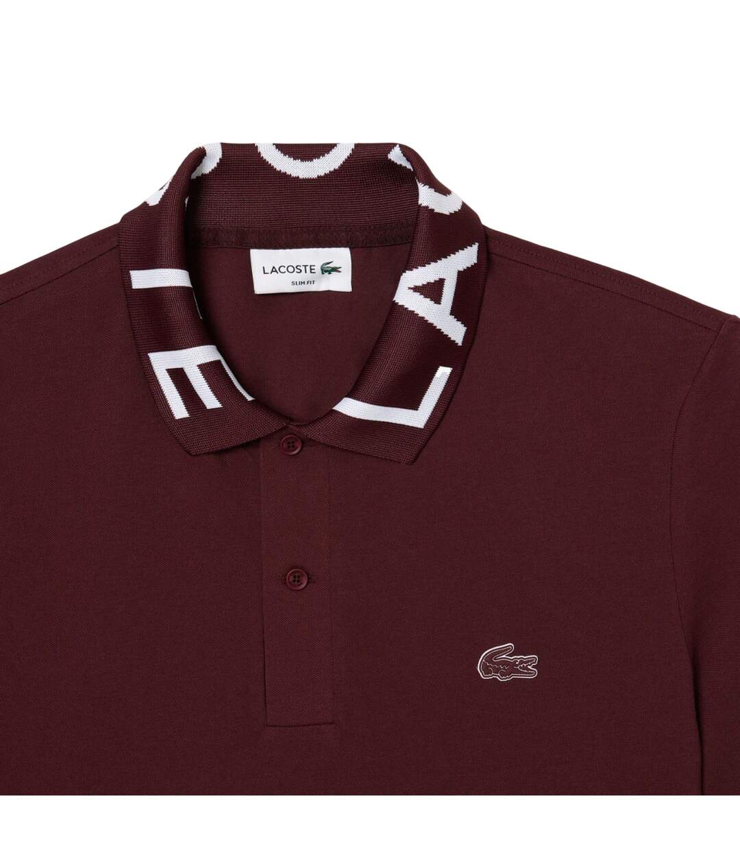 Polo Movement Homme Rouge Bordeaux Lacoste-4