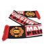 Manchester United FC Unisex Adults Pride Of The North Scarf (Red/Black) - UTBS1131