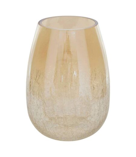 Vase en Verre Craquelé Alexis 25cm Transparent