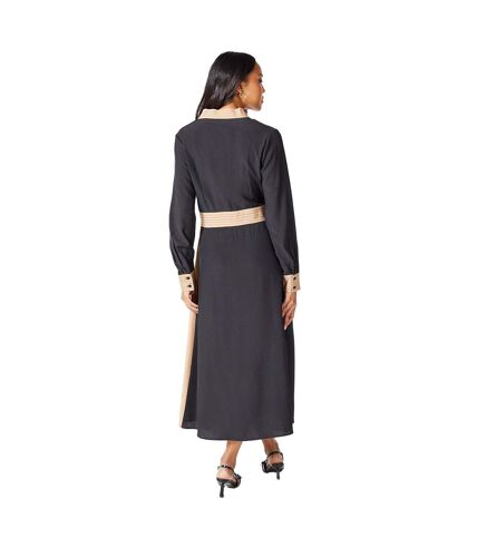 Robe mi-longue femme noir Principles