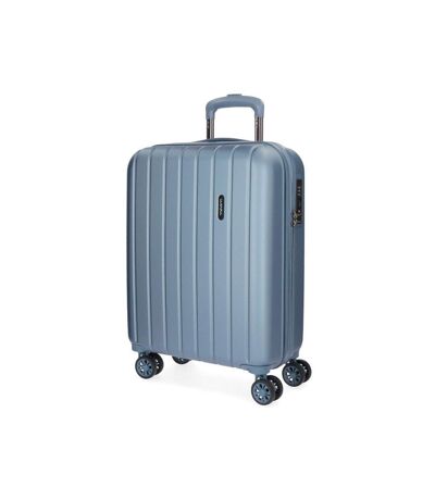 Movom - Valise cabine 55cm Wood - bleu silver - 8569