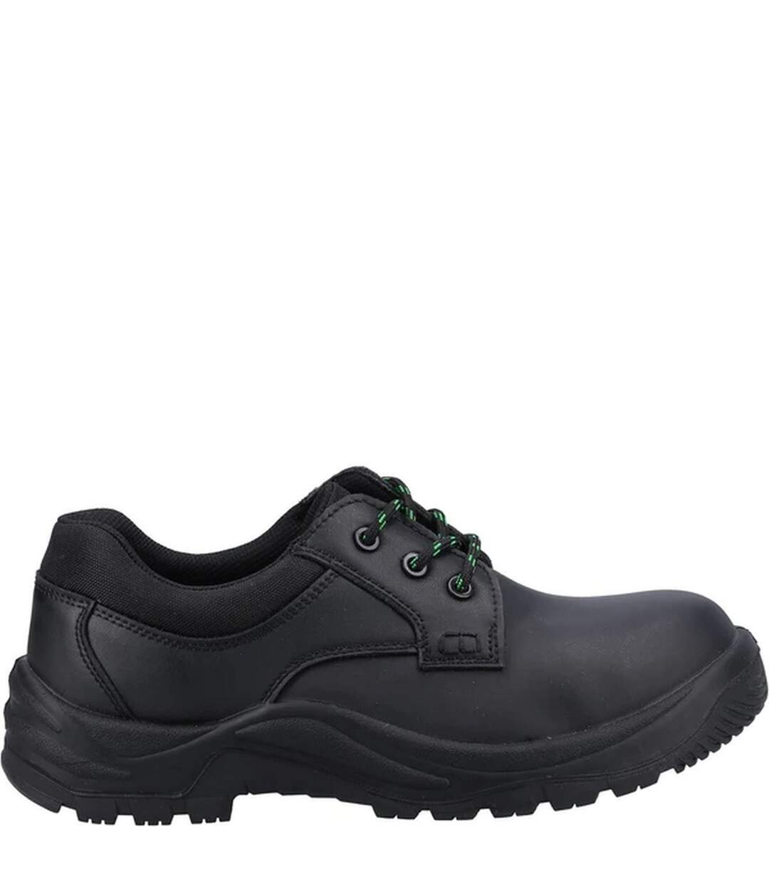 Unisex adult as504 leather safety shoes black Amblers-3