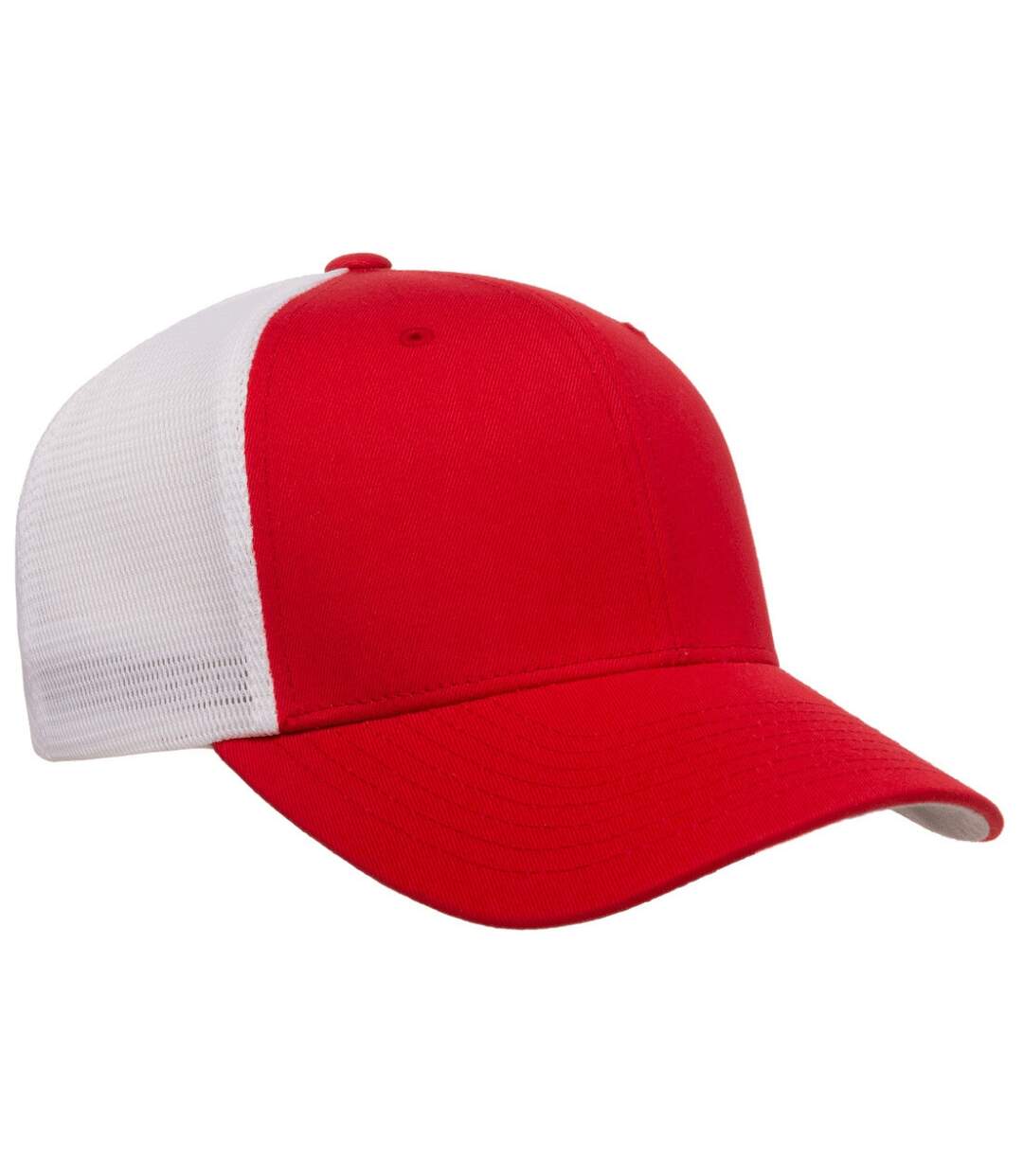 Casquette adulte rouge / blanc Flexfit-4