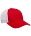 Casquette adulte rouge / blanc Flexfit-4