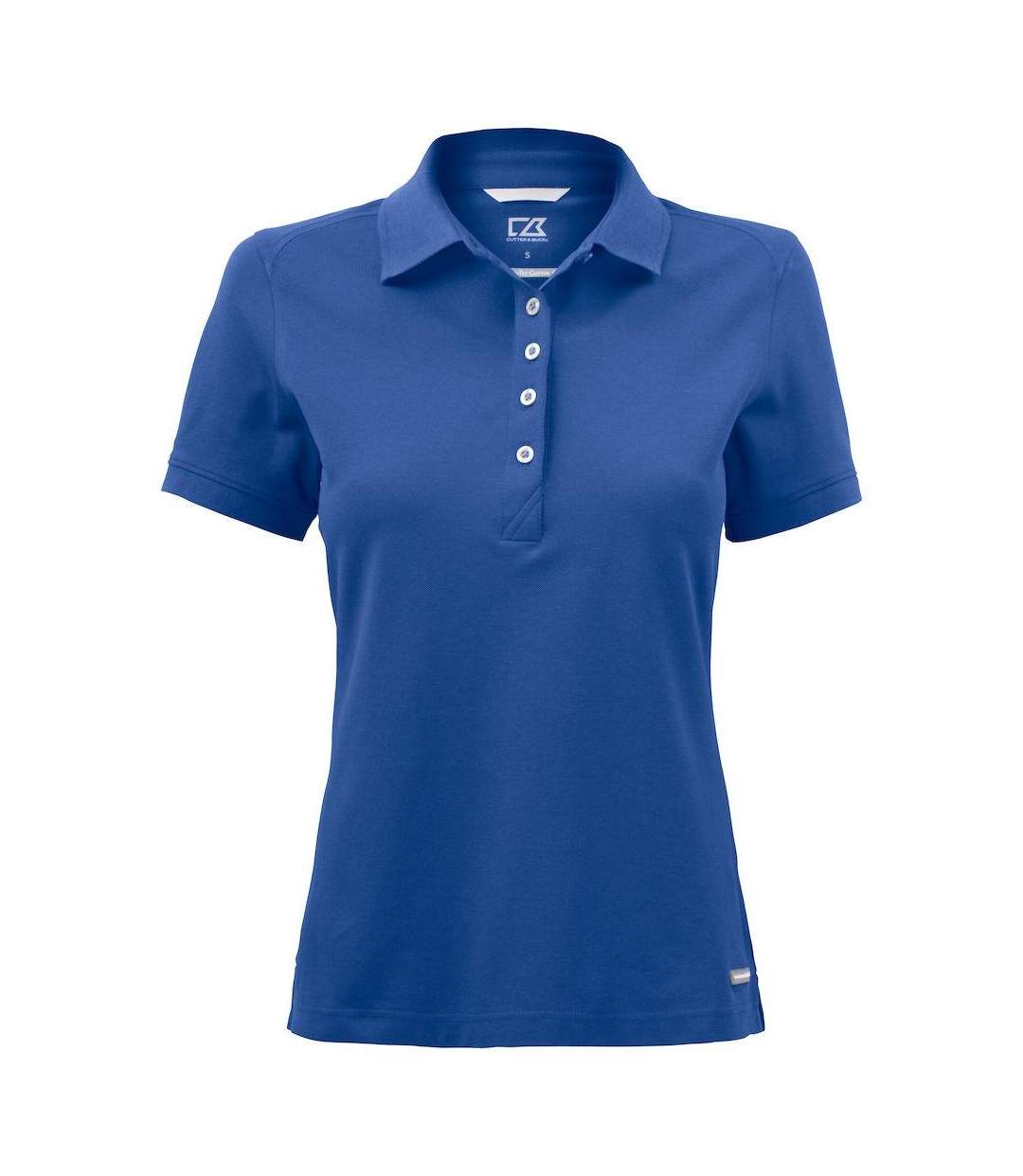 Womens/ladies Advantage Polo Shirt Black Cutter & Buck-2