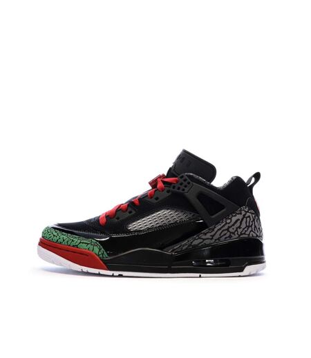 Baskets noires/rouges homme nike jordan spizike low