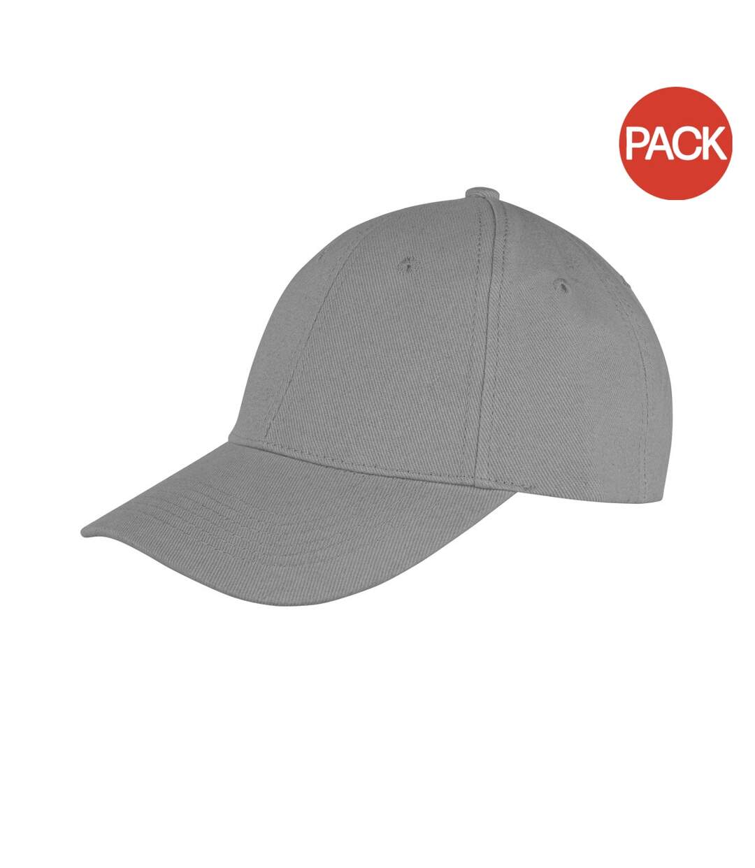 Lot de 2  Memphis casquettes adulte gris Result-1