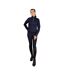 Womens/ladies Hamilton Sparkle Long-sleeved Show Shirt Navy Coldstream-1