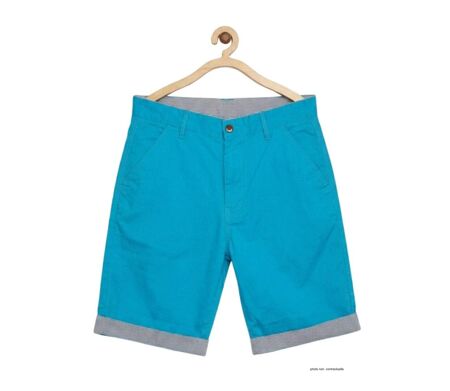 Bermuda uni avec revers CHALLENGER IBIZA1 : le short 100% coton au style casual chic