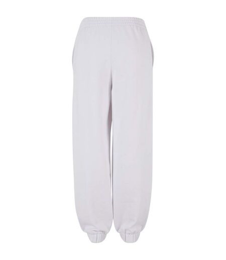 Womens/ladies balloon high waist jogging bottoms white Build Your Brand