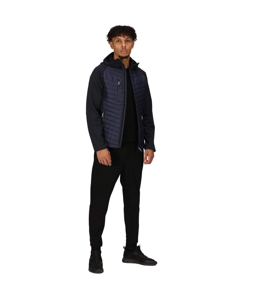 Doudoune Hybride Navigate Homme Bleu Marine Gris Phoque Regatta-1