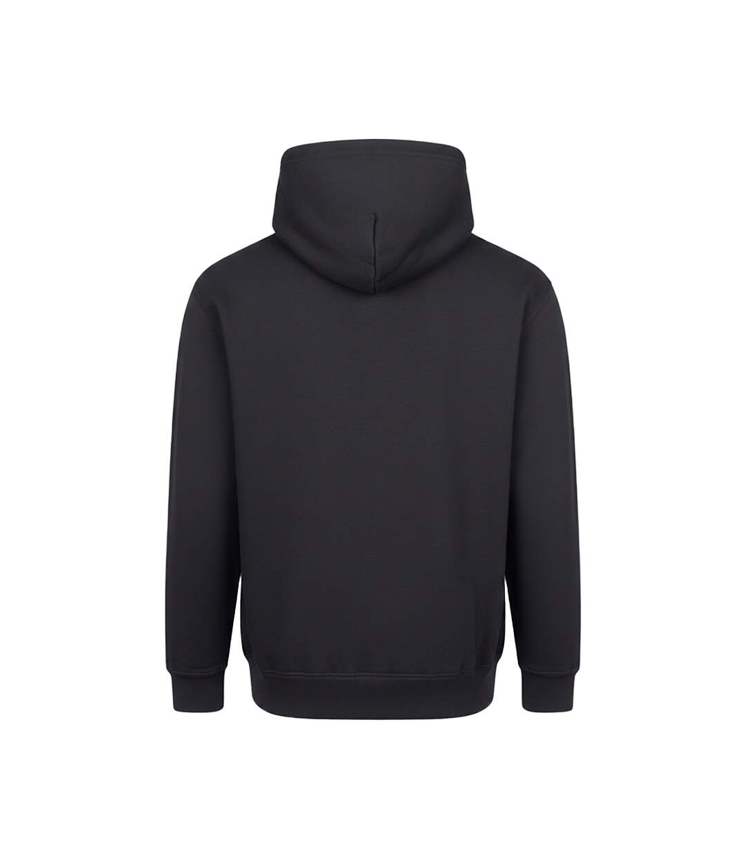 Mens Vision Heavyweight Hoodie Solid Charcoal Awdis-2