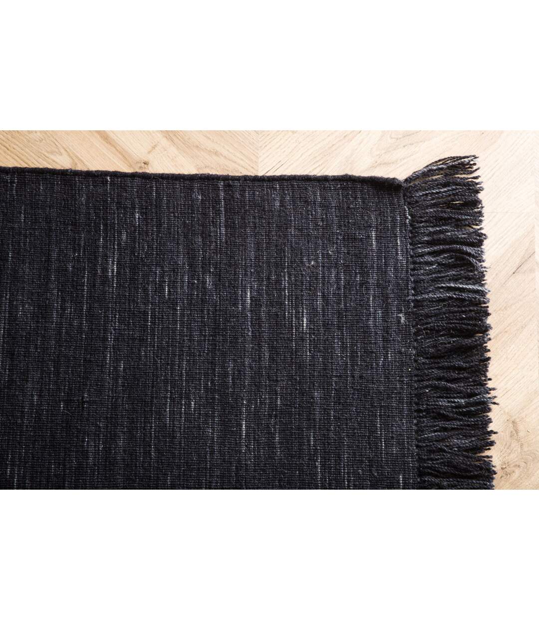 Tapis Déco en Laine Elton 252x300cm Noir-5