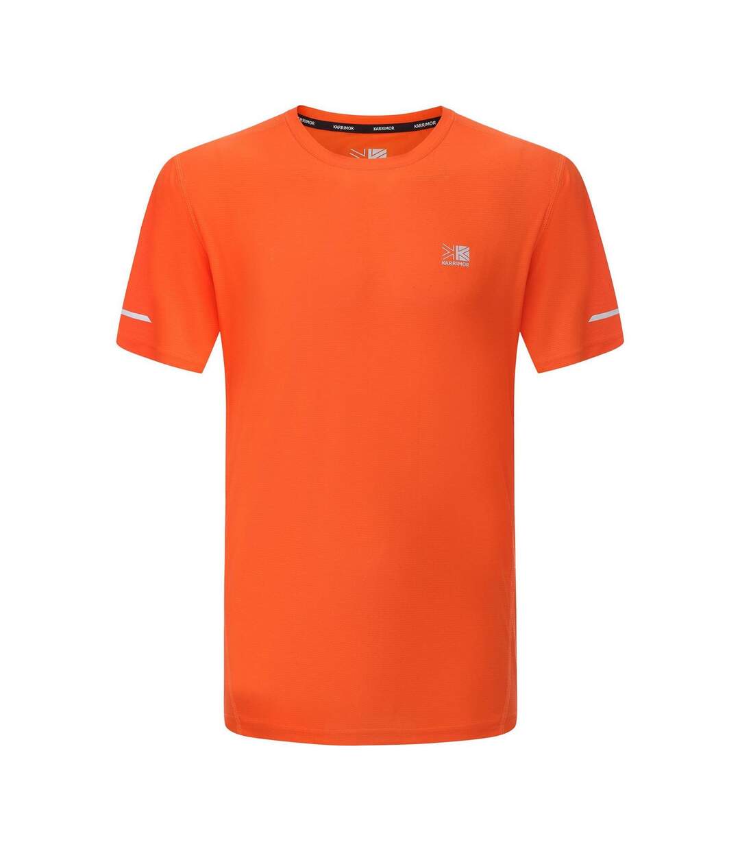 Mens Running T-shirt Fire Orange Karrimor-1