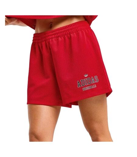 Short rouge femme adidas bb - m
