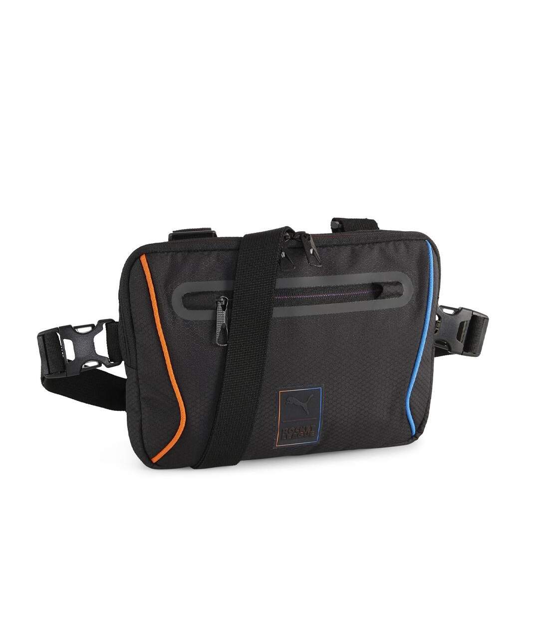 Sacoche noir homme puma x rocket league chest bag-1