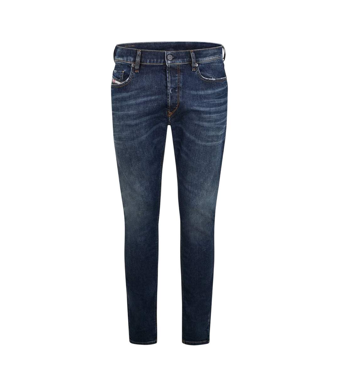 Jean Homme Bleu Foncé Bleu Denim Diesel-2