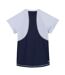 Womens/ladies stretch slim sport t-shirt blue Lacoste-2