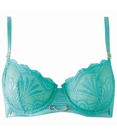 Soutien-gorge à armatures vert Laura