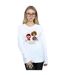 Disney Sweatshirt Coco Miguel And Hector Femme/Ladies (Blanc) - UTBI3580-2